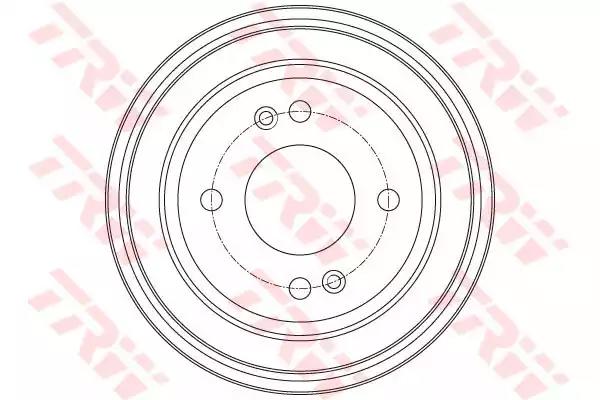 Гальмівний барабан DB4430 TRW