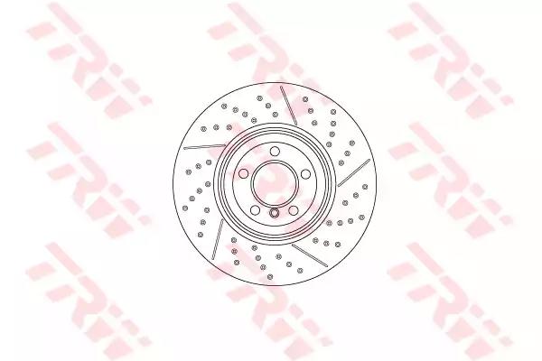 Гальмівний диск DF6600S TRW