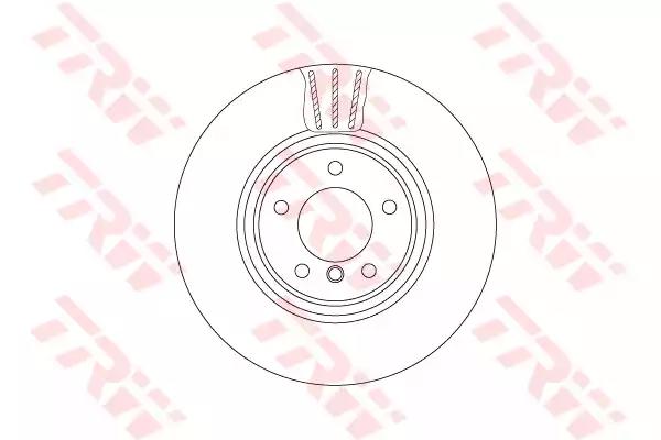 Гальмівний диск DF6609S TRW