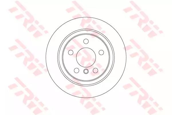 Тормозной диск DF6756 TRW