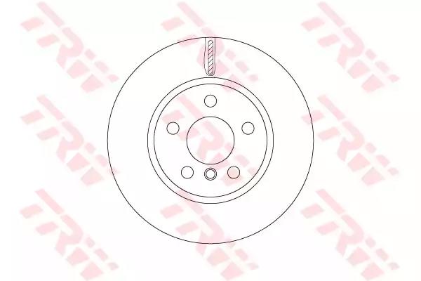 Гальмівний диск DF6757 TRW