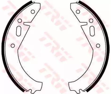 Комплект гальмівних колодок GS8141 TRW