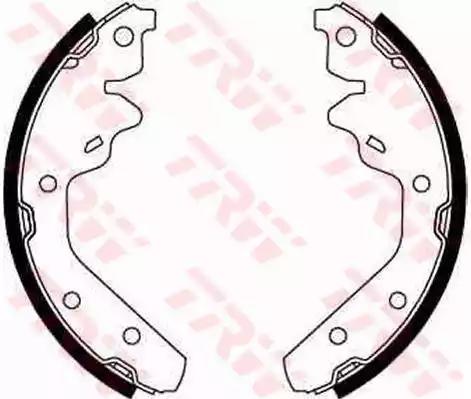 Комплект гальмівних колодок GS8644 TRW