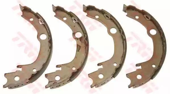 Гальмівні колодки барабанні ручник toyota avensis/corolla/yaris 99 GS8723 TRW