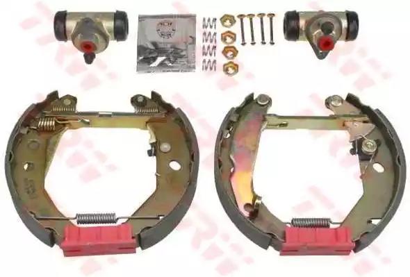 Комплект гальмівних колодок GSK1649 TRW