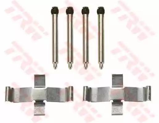 Комплектующие колодки дискового тормоза PFK195 TRW