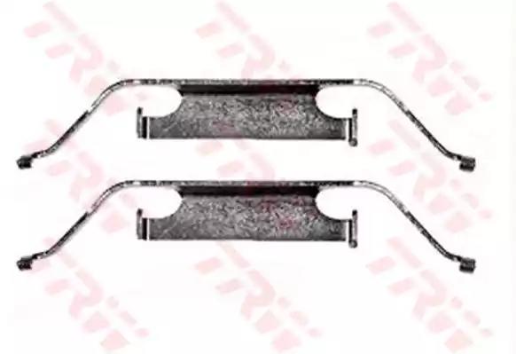 Комплектующие колодки дискового тормоза PFK274 TRW