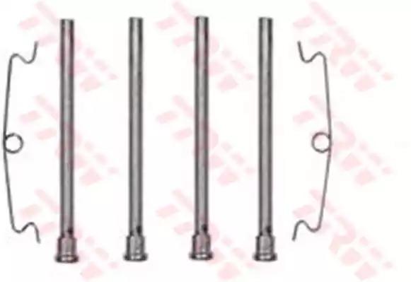 Комплект приладдя, накладка дискового гальма PFK282 TRW