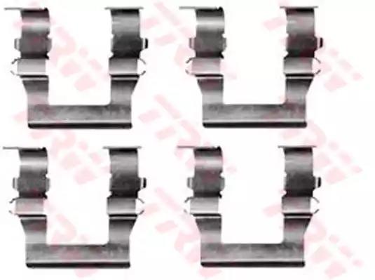 Комплектующие колодки дискового тормоза PFK317 TRW