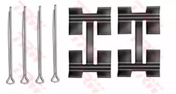 Комплектующие колодки дискового тормоза PFK339 TRW