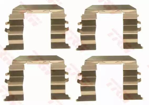 Комплект приладдя, накладка дискового гальма PFK406 TRW