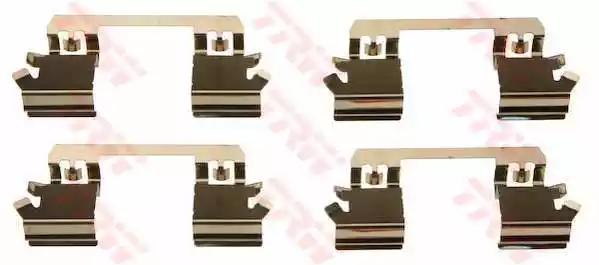 Комплектующие колодки дискового тормоза PFK429 TRW