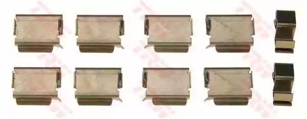 Комплектующие колодки дискового тормоза PFK443 TRW