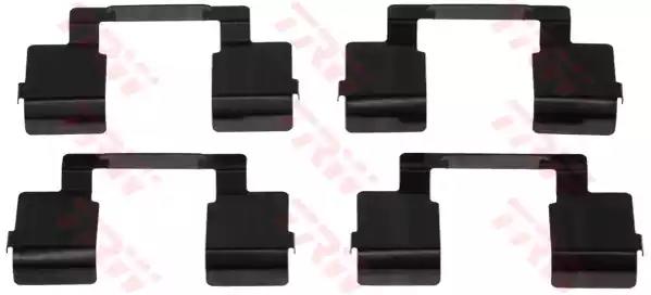 Комплектующие колодки дискового тормоза PFK472 TRW