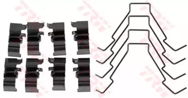 Комплектующие колодки дискового тормоза PFK496 TRW