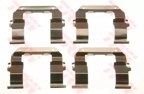 Комплектующие колодки дискового тормоза PFK604 TRW