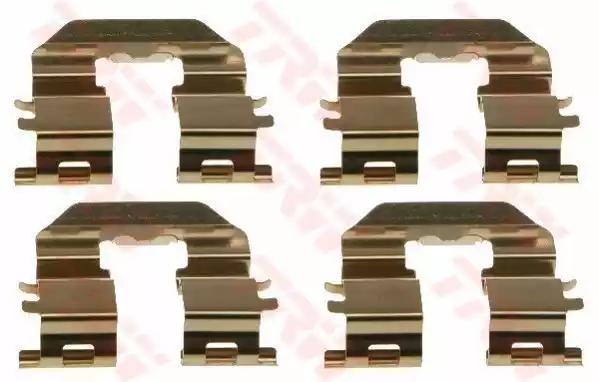 Комплектующие колодки дискового тормоза PFK617 TRW