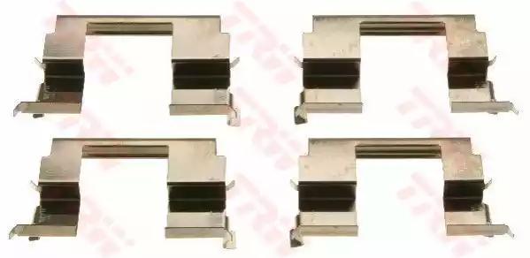 Комплектующие колодки дискового тормоза PFK620 TRW