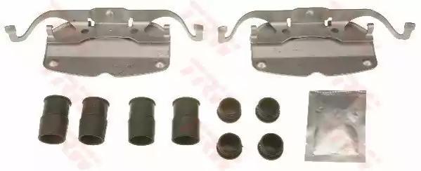 Комплектующие колодки дискового тормоза PFK629 TRW