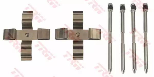 Комплектующие колодки дискового тормоза PFK646 TRW