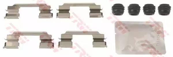 Комплект приладдя, накладка дискового гальма PFK653 TRW
