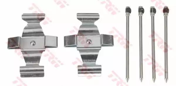 Комплектующие колодки дискового тормоза PFK663 TRW