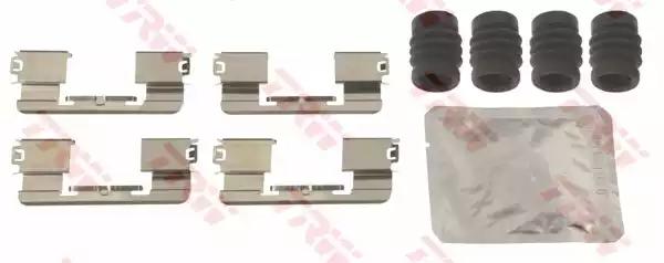 Комплект приладдя, накладка дискового гальма PFK702 TRW