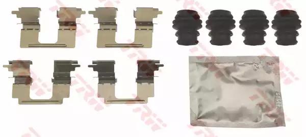 Комплектующие колодки дискового тормоза PFK716 TRW