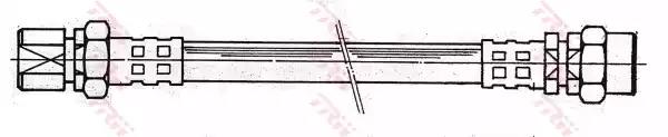 Тормозной шланг PHA228 TRW