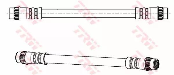 Тормозной шланг PHA429 TRW