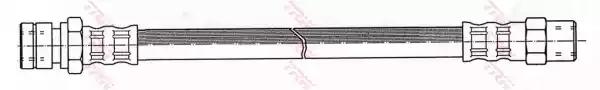 Тормозной шланг PHB204 TRW