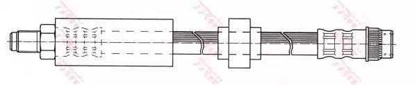 Тормозной шланг PHB303 TRW