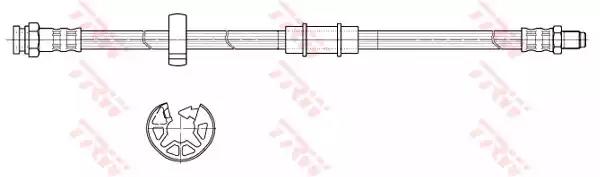 Гальмівний шланг PHB388 TRW