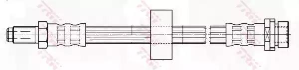 Гальмівна трубка PHB414 TRW