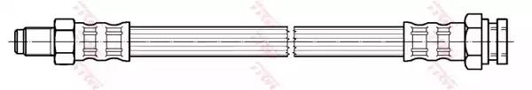 Тормозной шланг PHB439 TRW