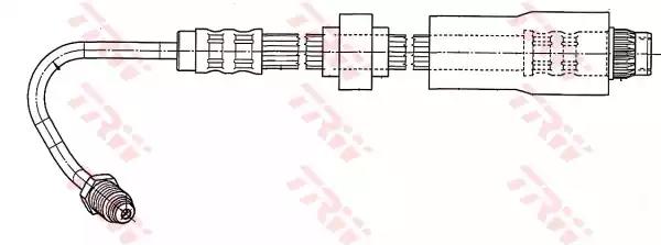 Гальмівний шланг PHB543 TRW