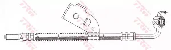 Тормозной шланг PHD342 TRW