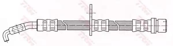 Гальмівний шланг PHD412 TRW