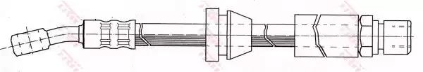 Гальмівний шланг PHD415 TRW