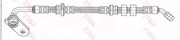 Тормозной шланг PHD458 TRW
