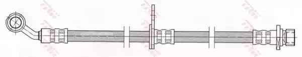 Тормозной шланг PHD462 TRW