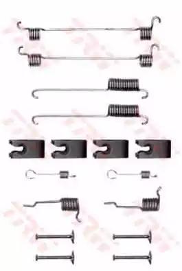 Комплектующие тормозная колодка SFK249 TRW