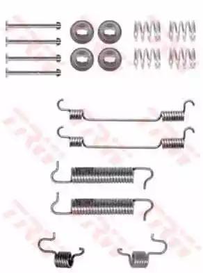 Комплектующие тормозная колодка SFK314 TRW
