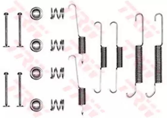 Комплект приладдя, гальмівна колодка SFK78 TRW