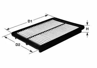 Повітряний фільтр MA3223 CLEAN FILTERS