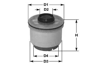 Фільтр палива MG3608 CLEAN FILTERS