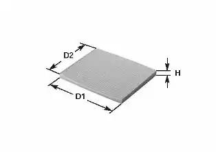 Фільтр, повітря у салоні NC2322CA CLEAN FILTERS