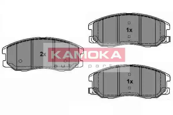 Комплект тормозных колодок дисковый тормоз JQ1018616 KAMOKA
