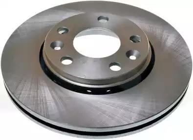 Диск гальмівний ø280mm перед. dacia duster/renault megane iii/scenic iii 1.4-2.0... B130332 DENCKERMANN
