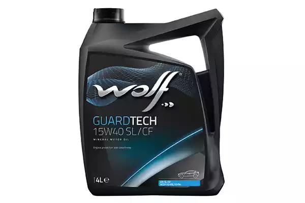 Моторна олива wolf guardtech sl/cf, 15w-40, 4л 8300219 WOLF
